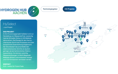 HySelect Project joined the “HYDROGEN HUB Aachen”